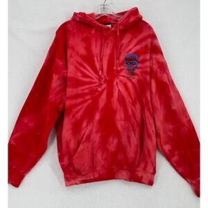 Rolling Loud Dec 2019 Banc California Stadium Red Tie Dye Concert Hoodie